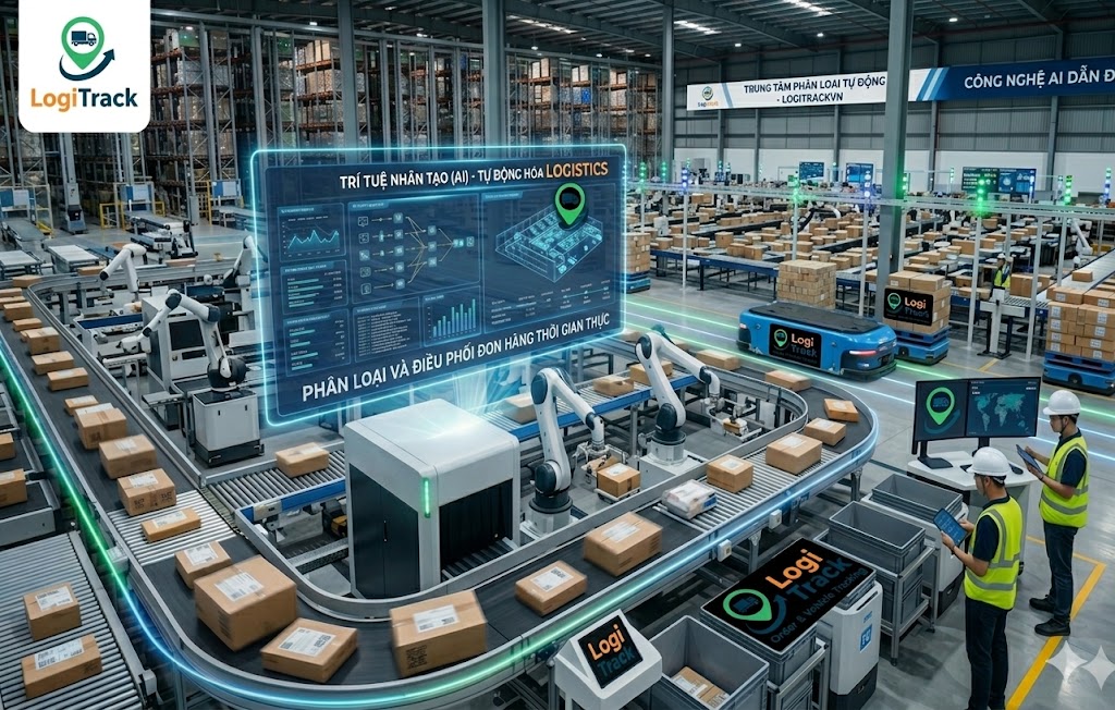 Phần mềm chuyển phát nhanh tích hợp AI: Xu hướng tối ưu logistics hiện đại