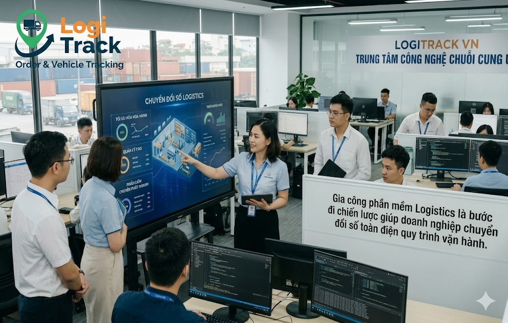 Gia công phần mềm Logistics là gì? Giải pháp tối ưu vận hành chuỗi cung ứng