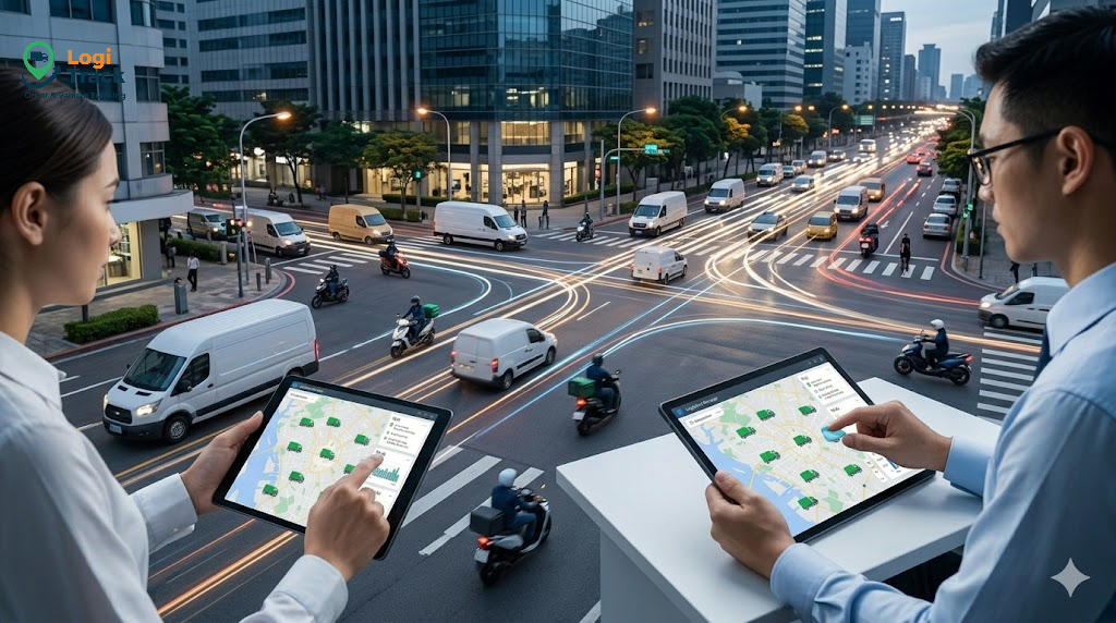 Phần mềm quản lý logistics tích hợp GPS và điều phối giao hàng