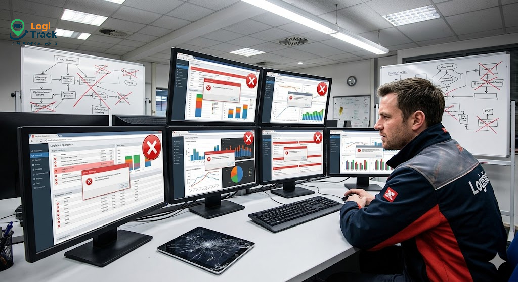 Các lỗi thường gặp khi triển khai phần mềm quản lý logistics