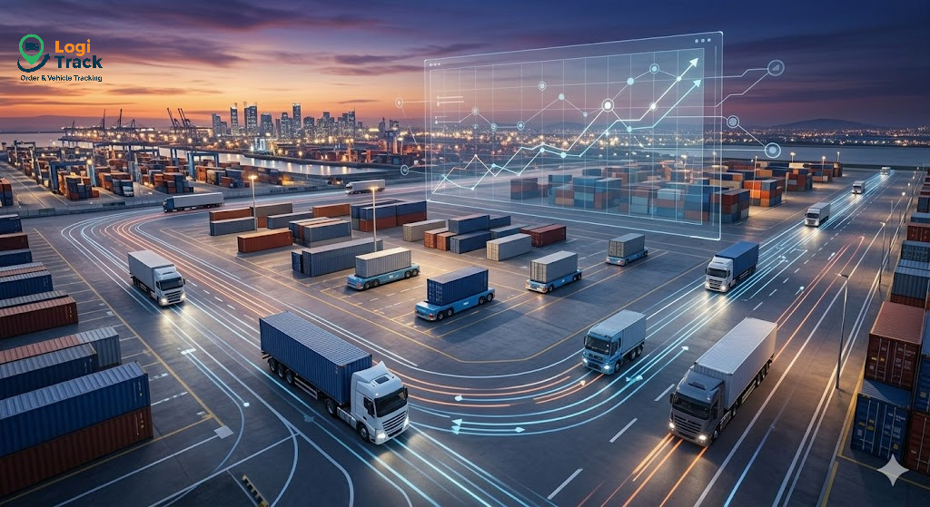 Phần mềm vận tải logistics giúp quản lý đội xe hiệu quả