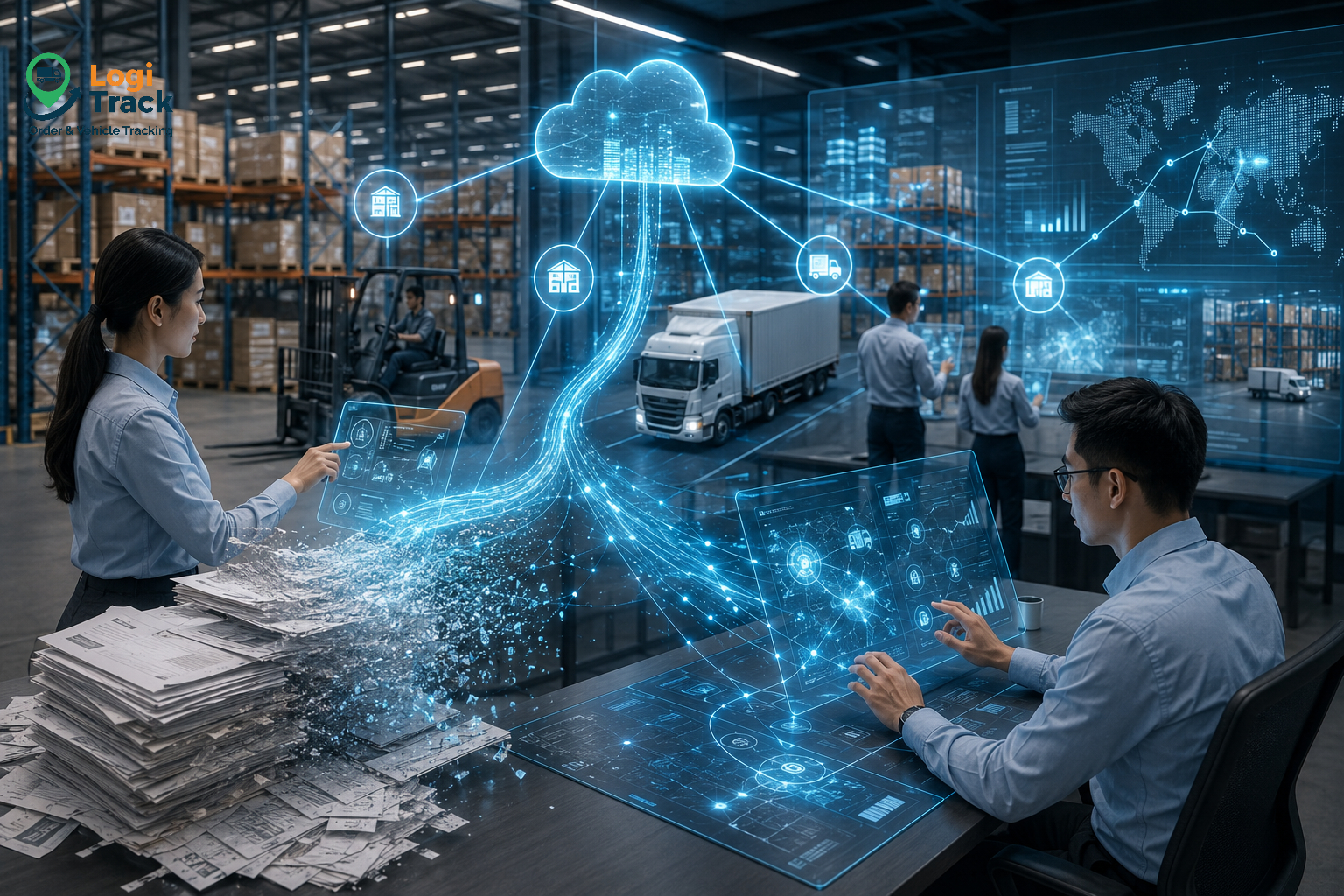 So sánh phần mềm vận tải logistics và quản lý vận tải truyền thống
