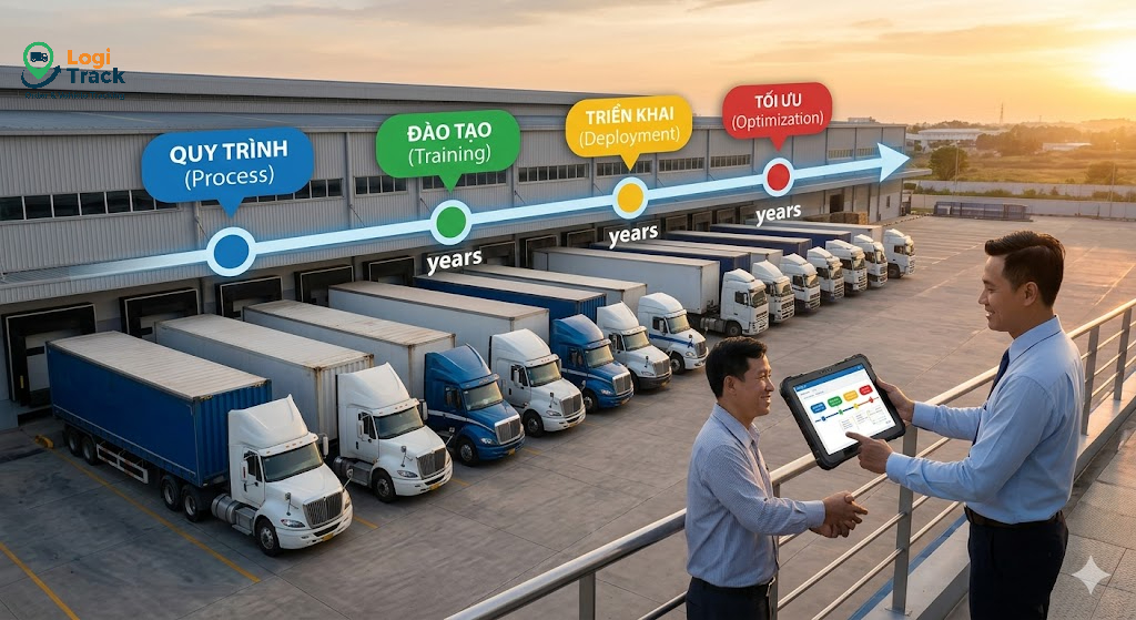 Những sai lầm khi triển khai phần mềm vận tải logistics