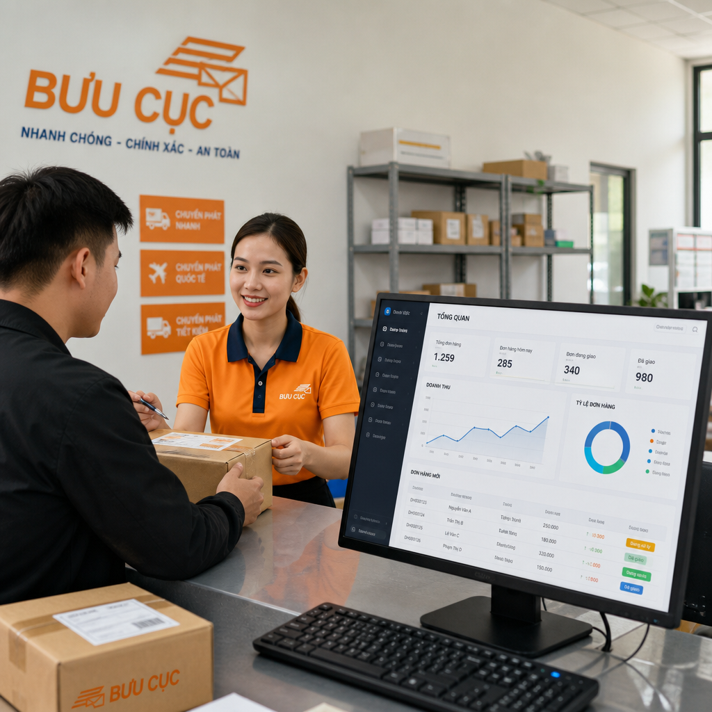 Phần Mềm Bưu Cục Là Gì? Giải Pháp Quản Lý Bưu Cục Và Đơn Hàng Toàn Diện