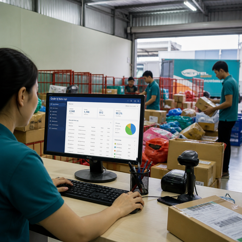 Phần Mềm Quản Lý Bưu Cục Giúp Doanh Nghiệp Tối Ưu Vận Hành Như Thế Nào?