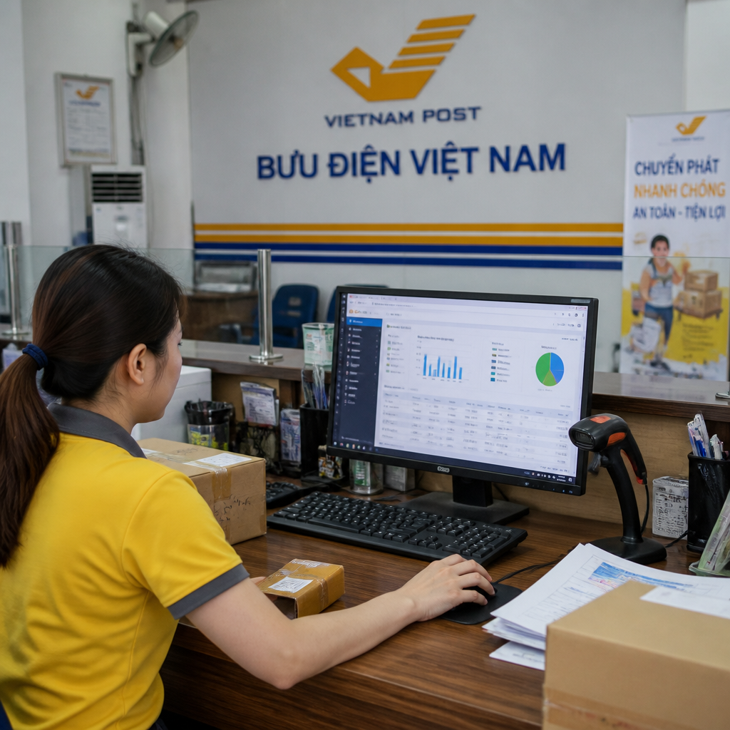 Phần Mềm Quản Lý Bưu Cục Là Gì? Giải Pháp Số Hóa Hoạt Động Bưu Cục