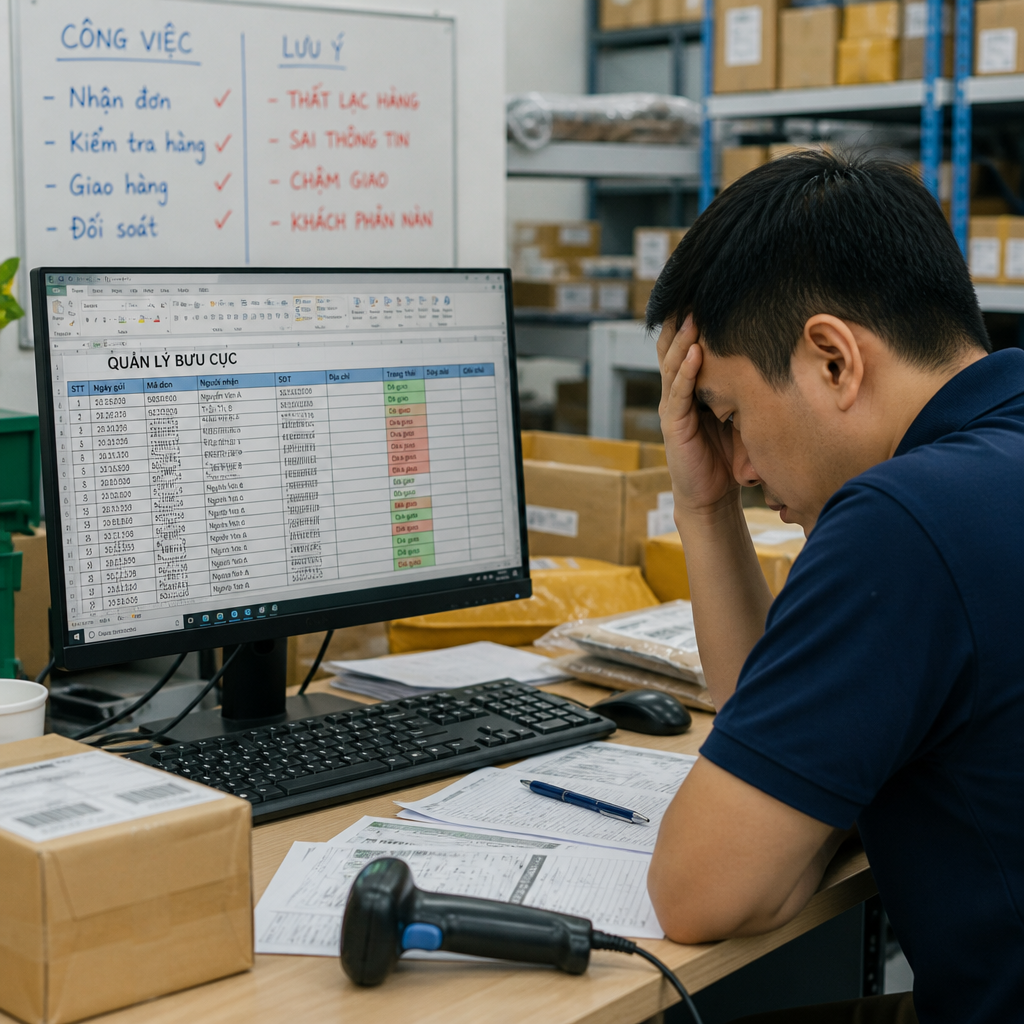 Quản Lý Bưu Cục Bằng Excel Có Những Hạn Chế Gì? 7 Vấn Đề Cần Lưu Ý