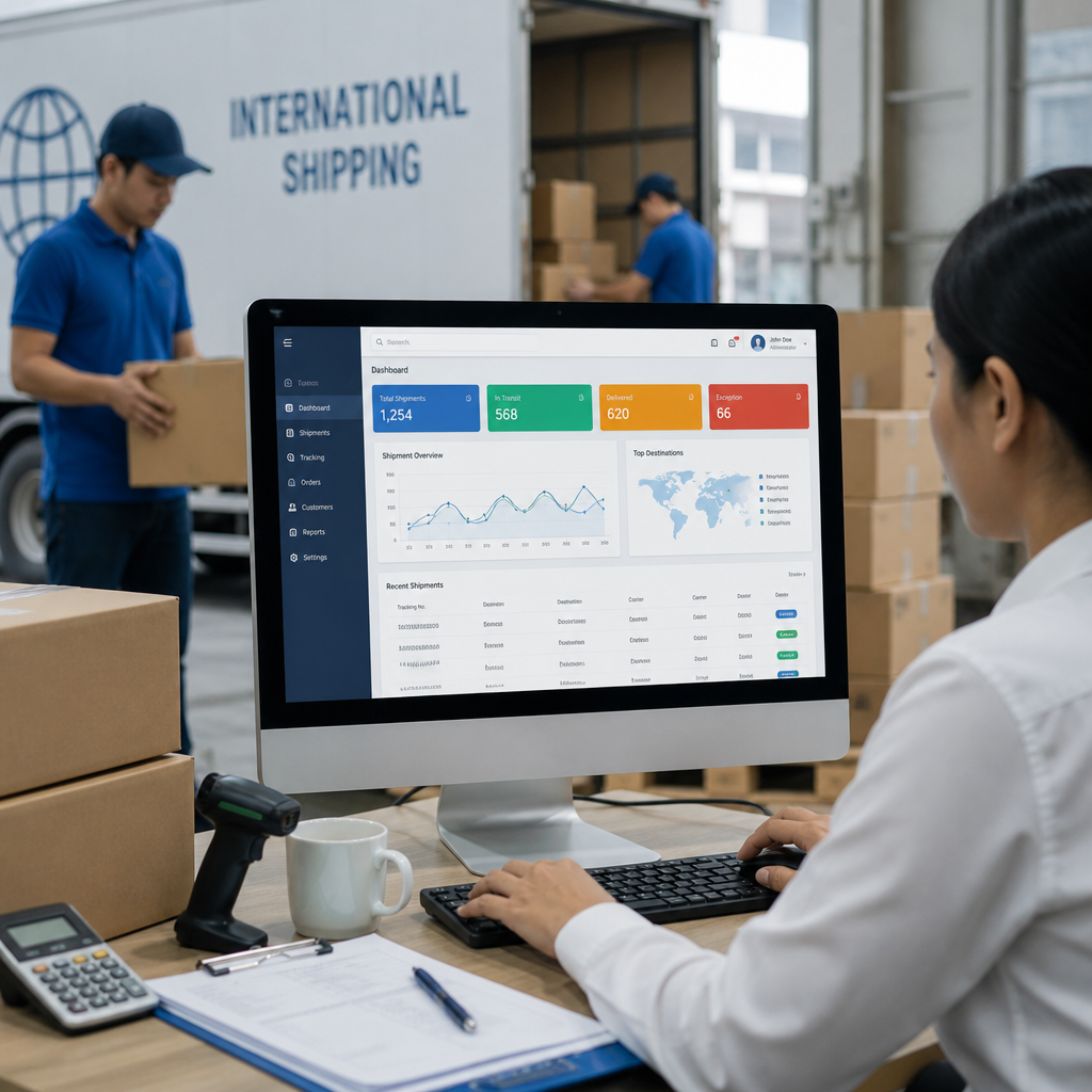 Phần mềm chuyển phát quốc tế là gì? Giải pháp quản lý vận chuyển toàn diện