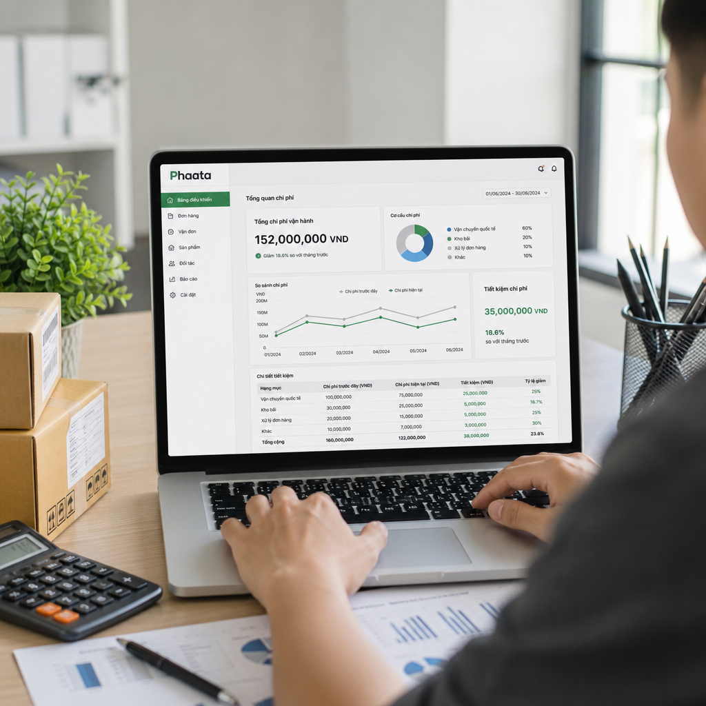 Phần mềm chuyển phát quốc tế giúp giảm bao nhiêu chi phí vận hành?