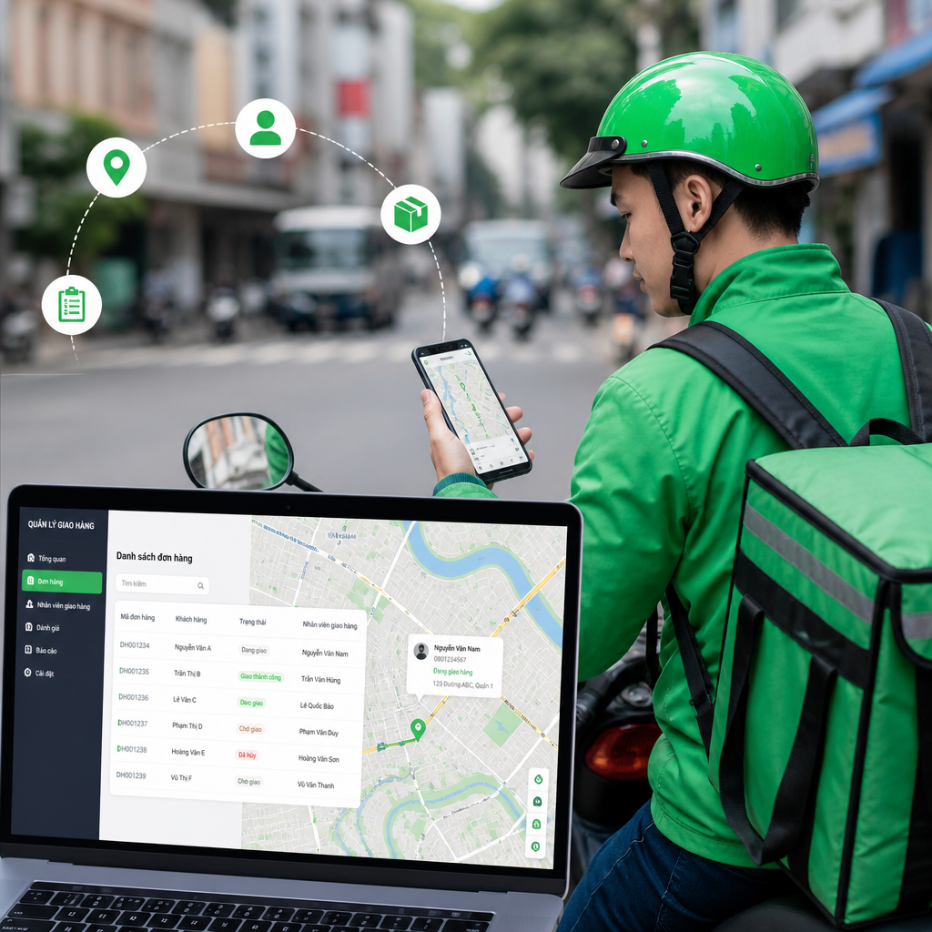 Phần Mềm Quản Lý Shipper Là Gì? Giải Pháp Quản Lý Nhân Viên Giao Hàng