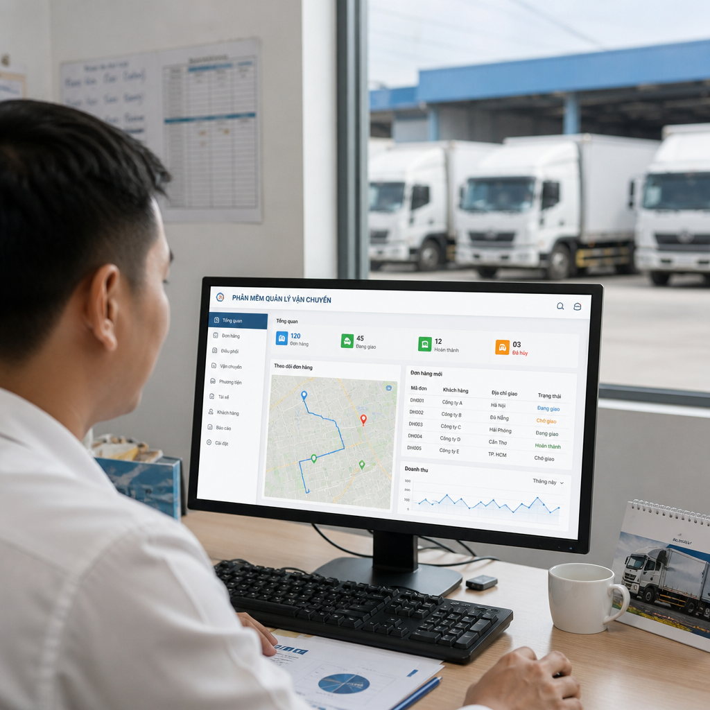 Tại sao doanh nghiệp vận tải nên sử dụng phần mềm quản lý vận chuyển?