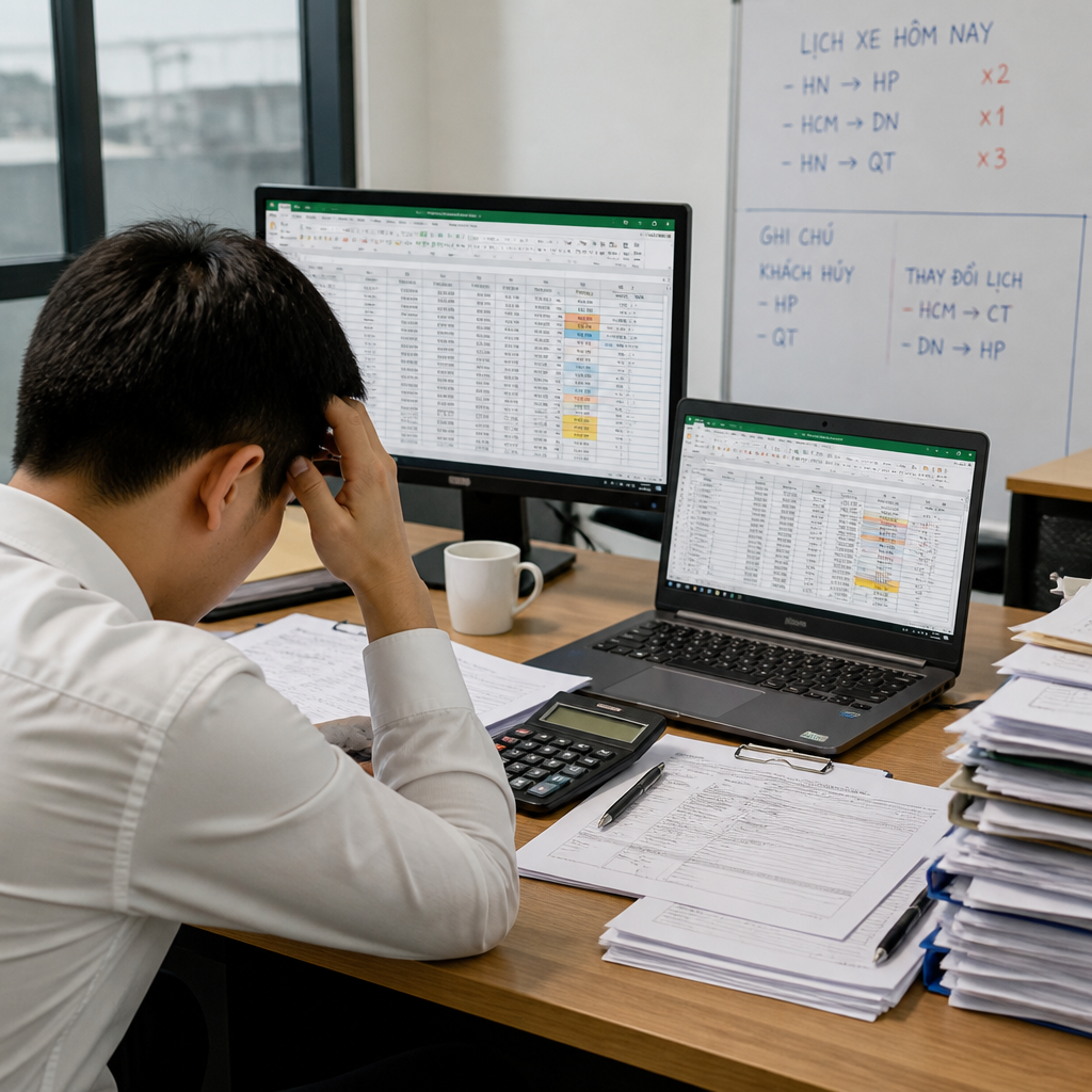 Quản lý vận chuyển bằng Excel có thực sự hiệu quả?