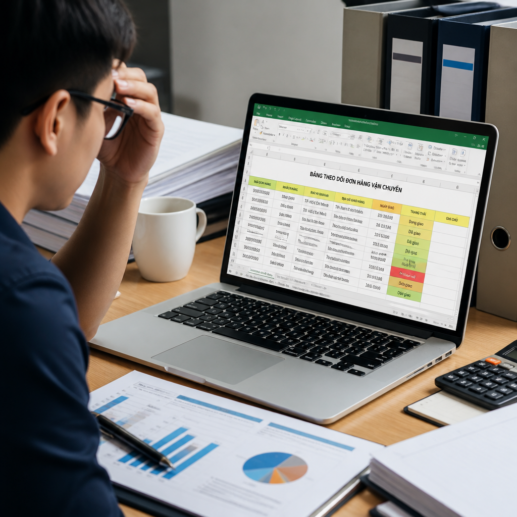 Quản lý vận chuyển bằng Excel có thực sự hiệu quả?