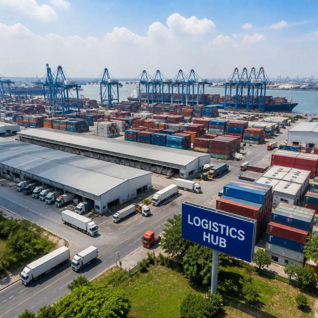 Logistics hub (trung tâm hậu cần) trong logistics là gì ?