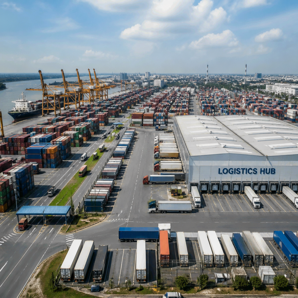 Logistics hub (trung tâm hậu cần) trong logistics là gì ?