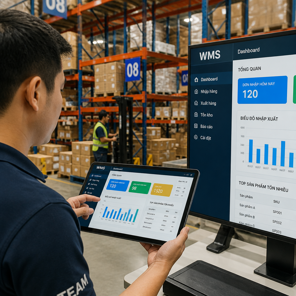 Hệ thống WMS là gì? Giải pháp quản lý kho hàng toàn diện