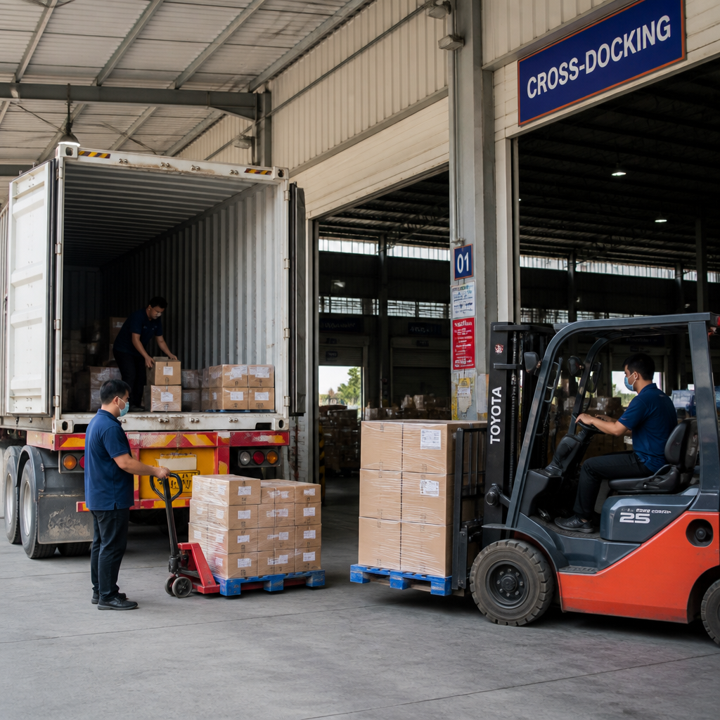 Cross-docking trong vận hành kho hàng