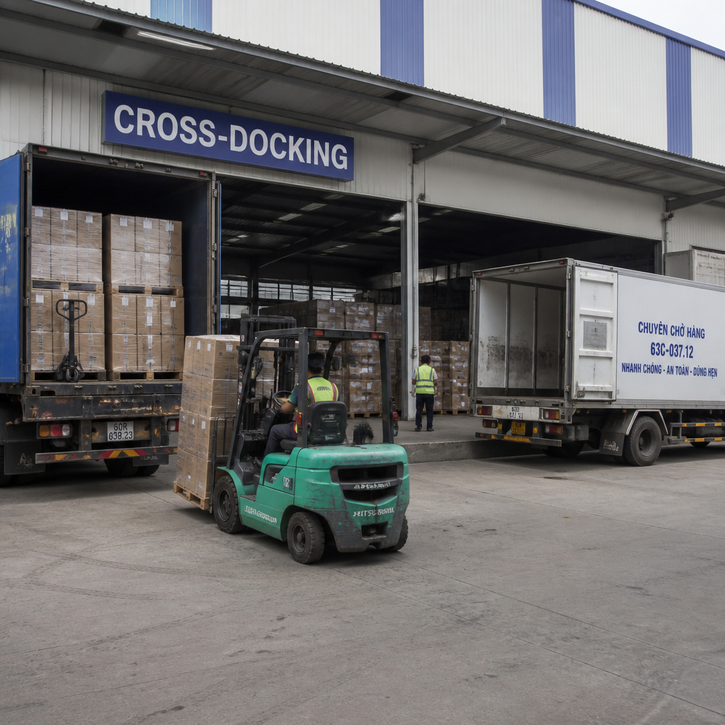 Cross-docking trong vận hành kho hàng