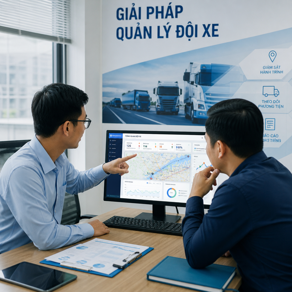Cách lựa chọn phần mềm quản lý đội xe phù hợp cho doanh nghiệp vận tải