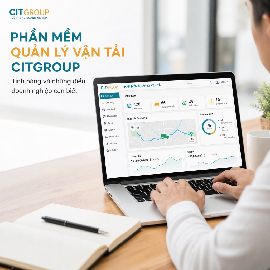 Phần Mềm Quản Lý Vận Tải CITGROUP: Tính Năng Và Những Điều Doanh Nghiệp Cần Biết