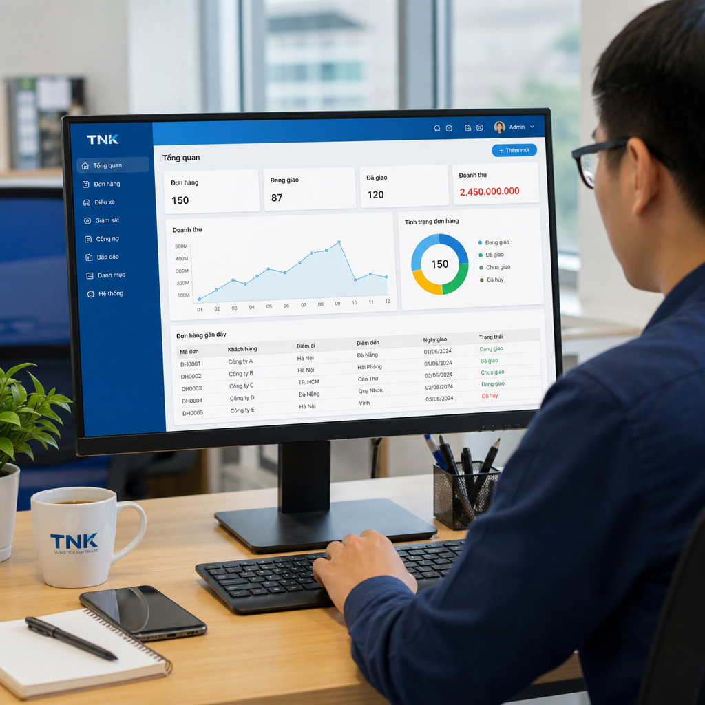 Phần Mềm Vận Tải TNK: Tính Năng, Giải Pháp Và Đối Tượng Sử Dụng
