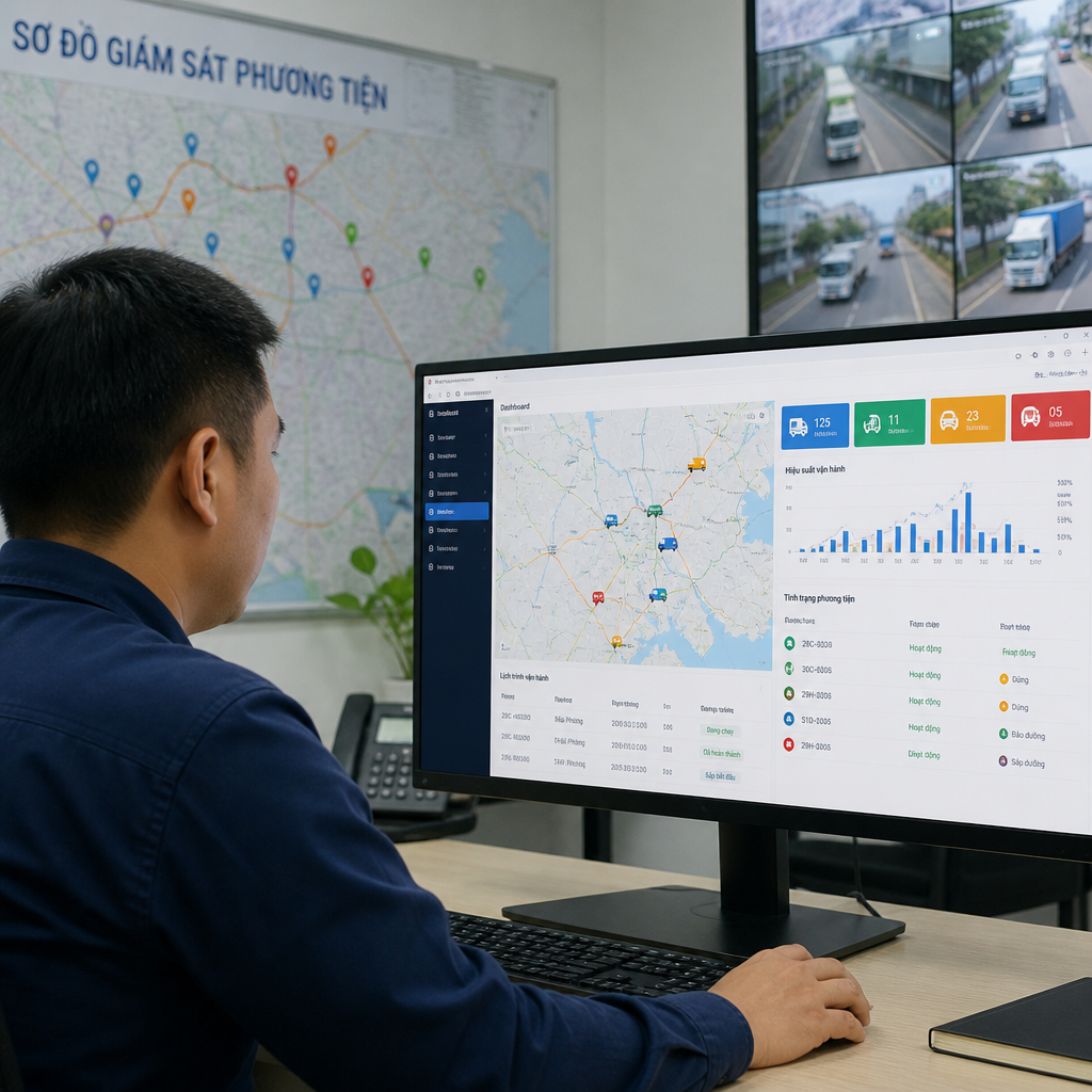 Phần Mềm Quản Lý Đội Xe Vận Tải: Tối Ưu Điều Xe Và Hiệu Suất Phương Tiện