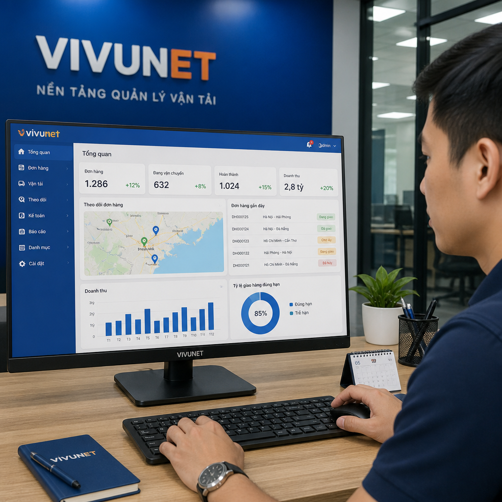 Phần Mềm Quản Lý Vận Tải Vivunet: Tính Năng Và Tiêu Chí Đánh Giá