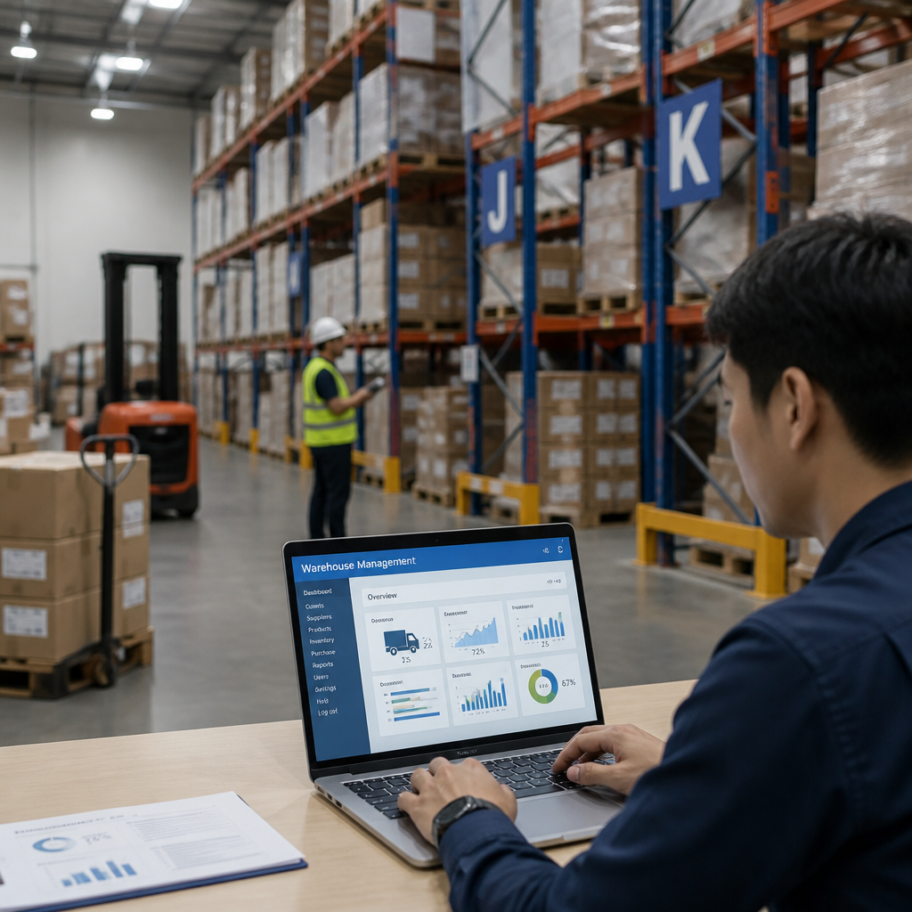 Phần mềm quản lý kho logistics: Giải pháp tối ưu tồn kho và vận hành