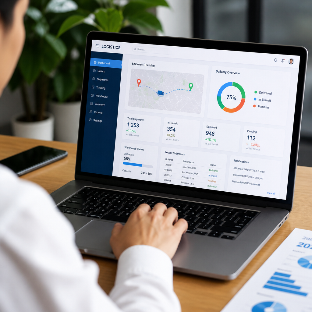 Phần mềm quản lý logistics: Giải pháp số hóa toàn bộ hoạt động logistics