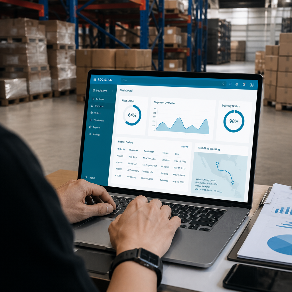 Phần mềm quản lý logistics: Giải pháp số hóa toàn bộ hoạt động logistics