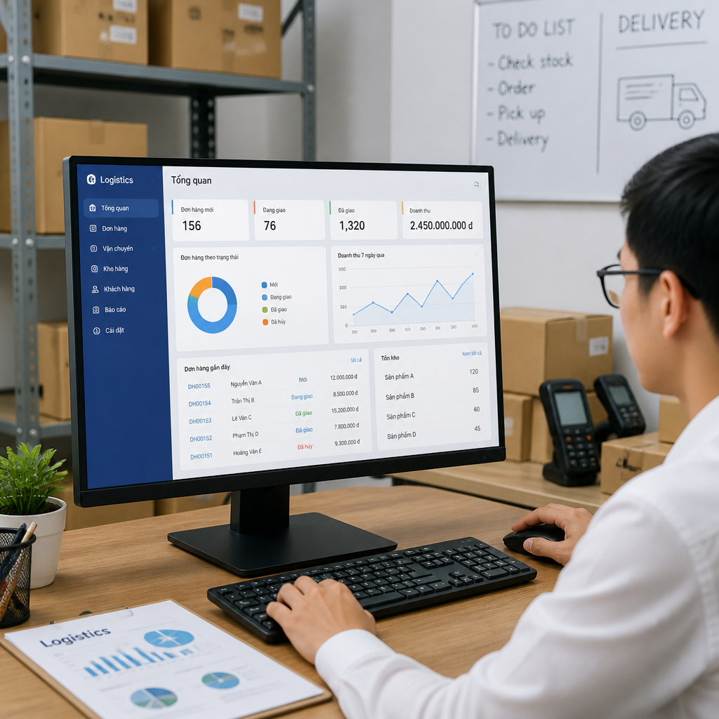 Phần mềm logistics miễn phí: Giải pháp quản lý logistics hiệu quả