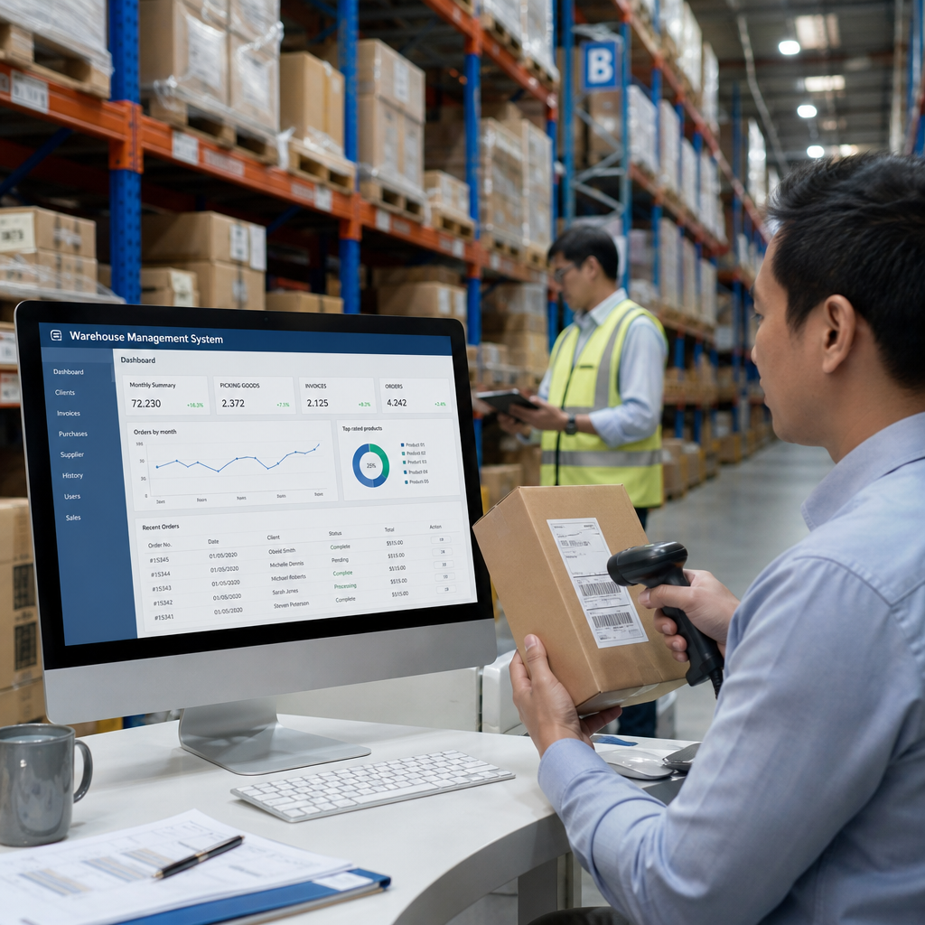 Các phần mềm quản lý kho trong logistics: Tính năng và cách lựa chọn