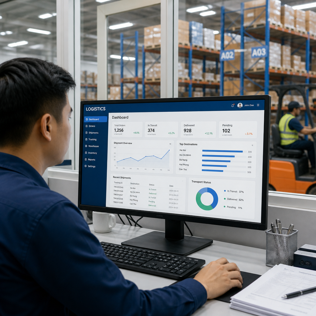 Các phần mềm quản lý logistics doanh nghiệp nên biết