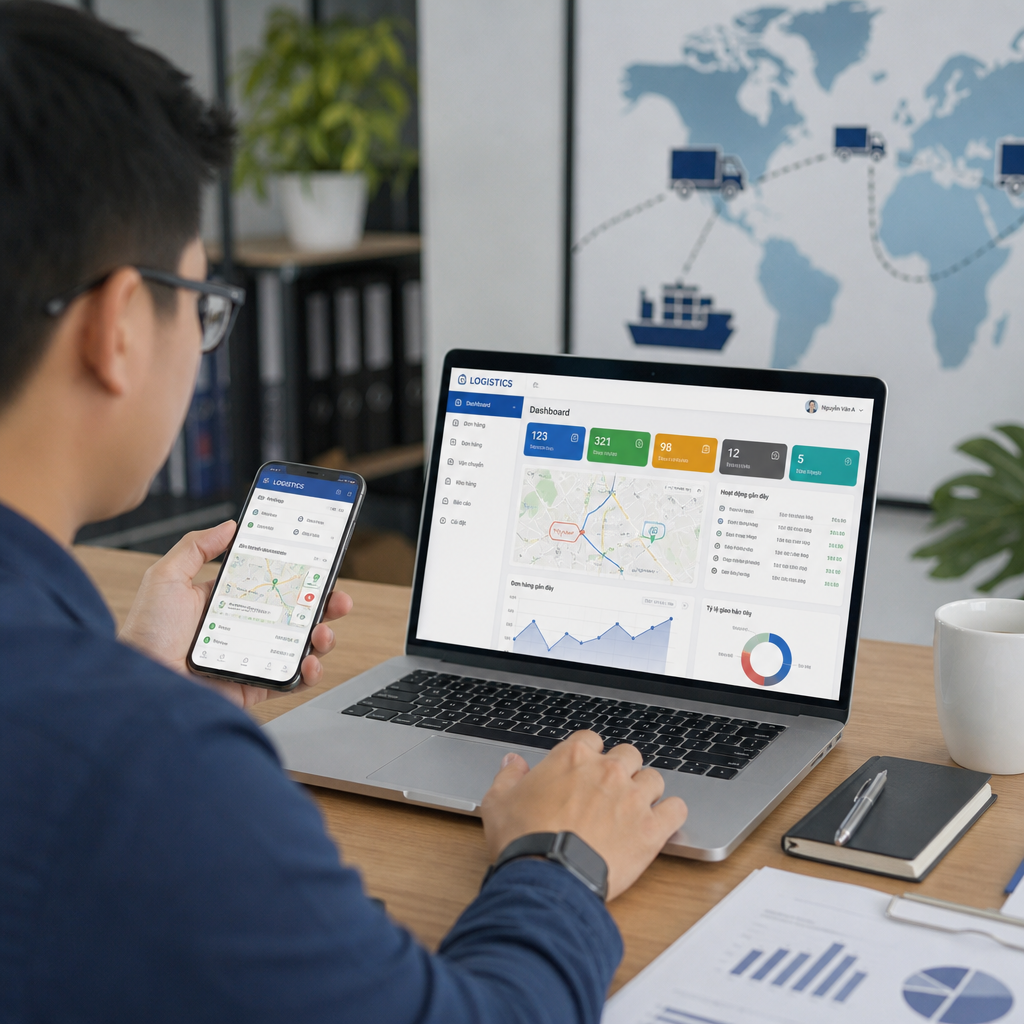 Phần mềm logistics online: Quản lý logistics mọi lúc, mọi nơi