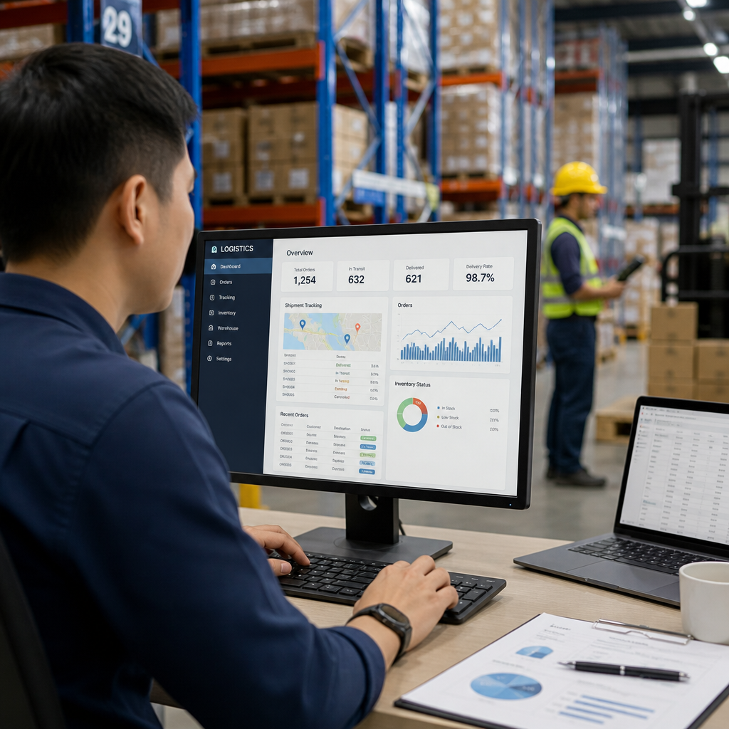 Giải pháp phần mềm logistics: Số hóa quy trình và tối ưu chi phí