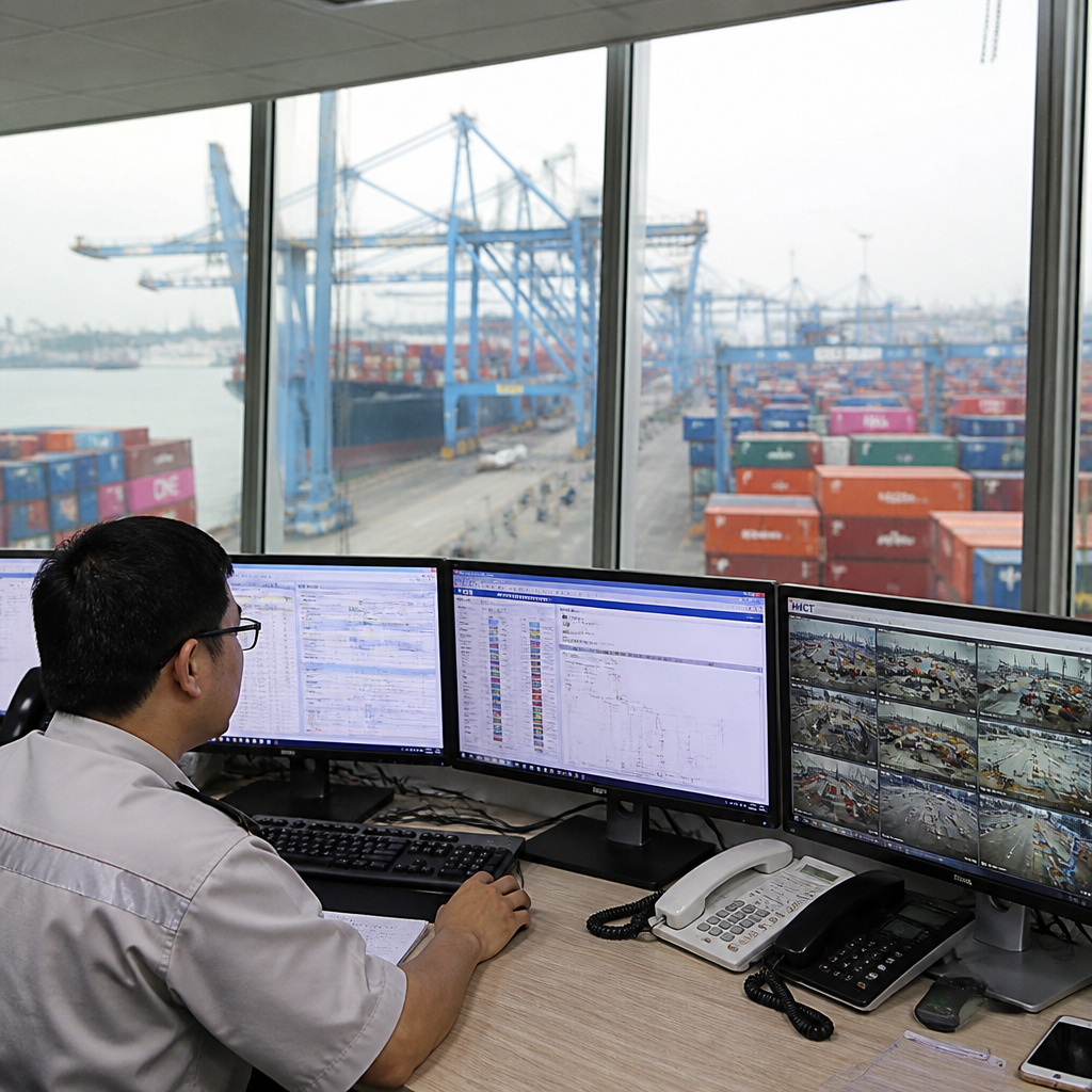 Phần mềm quản lý cảng container: Số hóa hoạt động khai thác cảng