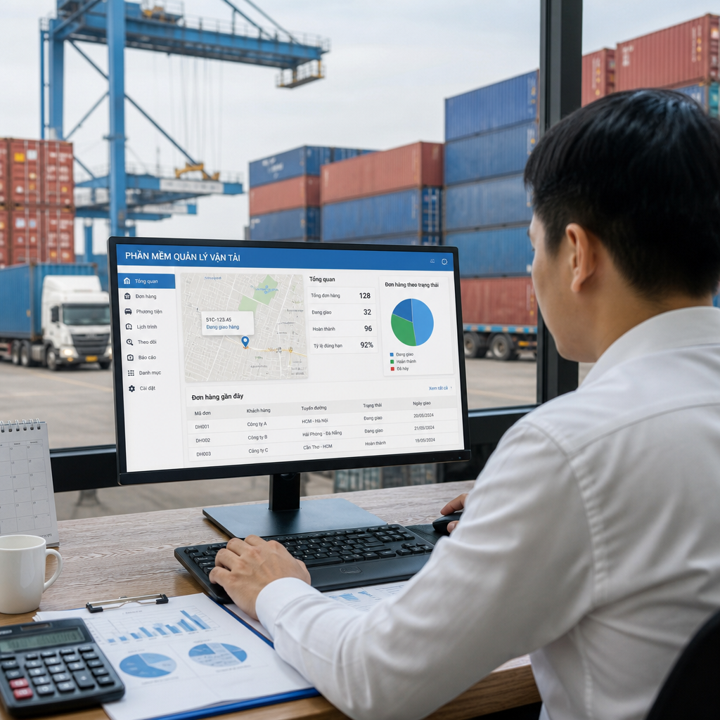 Phần mềm quản lý vận tải container miễn phí: Có nên sử dụng?