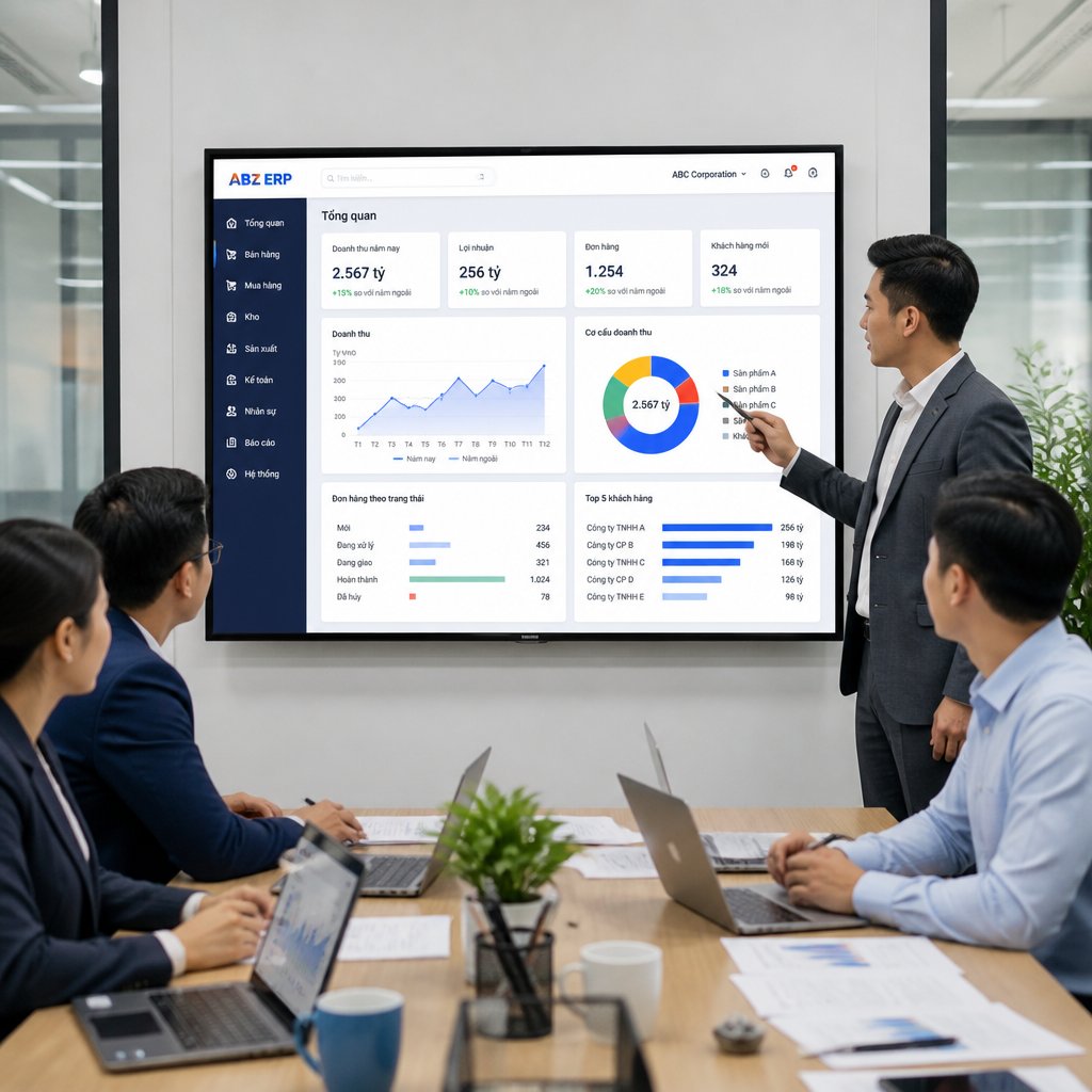Các phần mềm quản trị doanh nghiệp cho doanh nghiệp: Tính năng cần có và tiêu chí lựa chọn