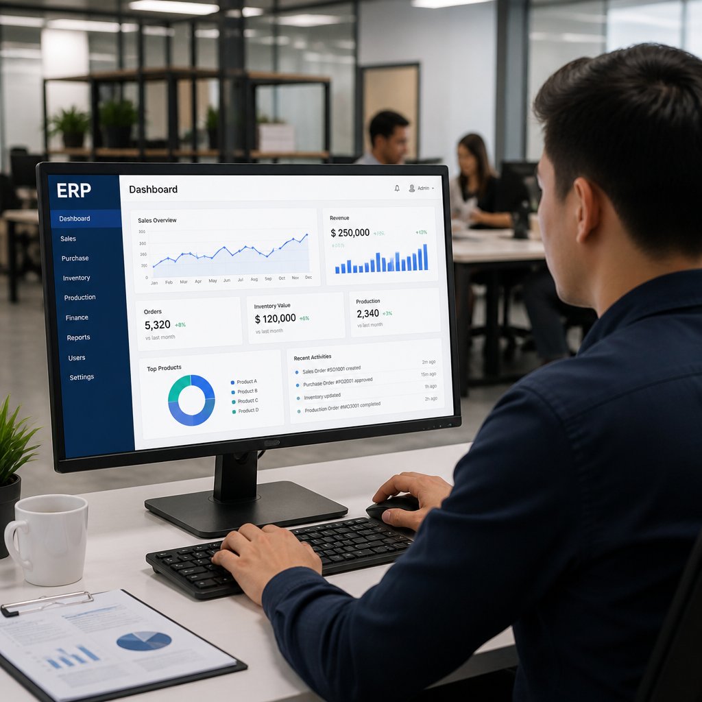 Cách sử dụng phần mềm erp: Hướng dẫn thực hiện đúng quy trình và hiệu quả