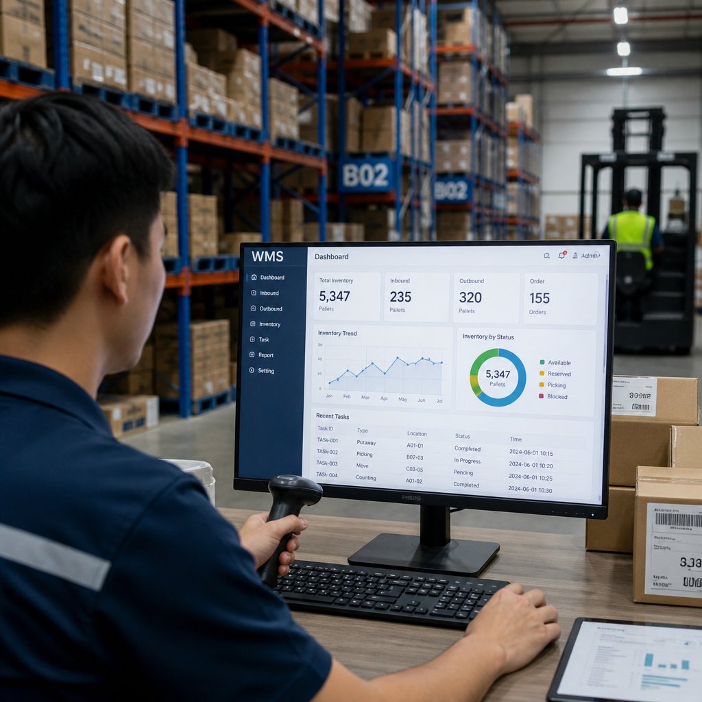 Hệ thống quản lý kho wms: Giải pháp số hóa quy trình và nâng cao hiệu quả vận hành