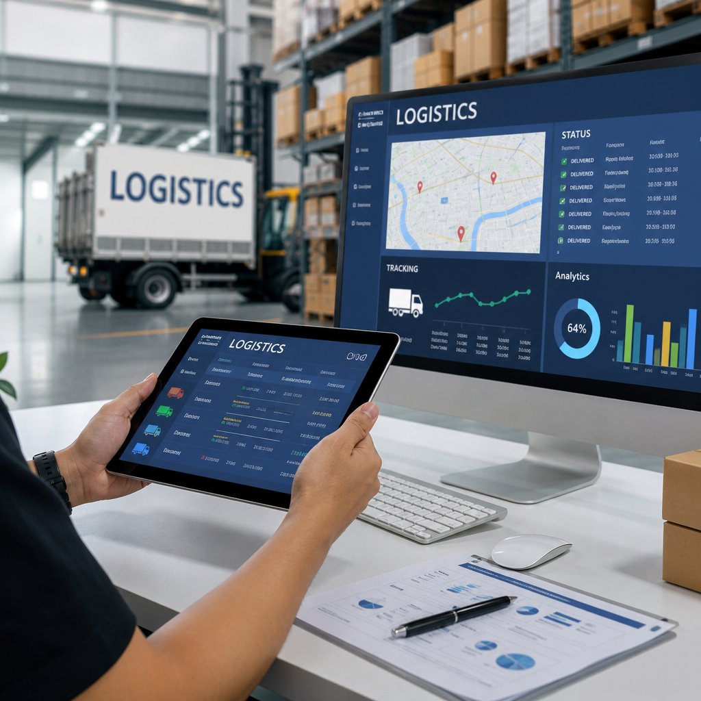 Ứng dụng phần mềm logistics trong doanh nghiệp: Lợi ích và cách triển khai hiệu quả