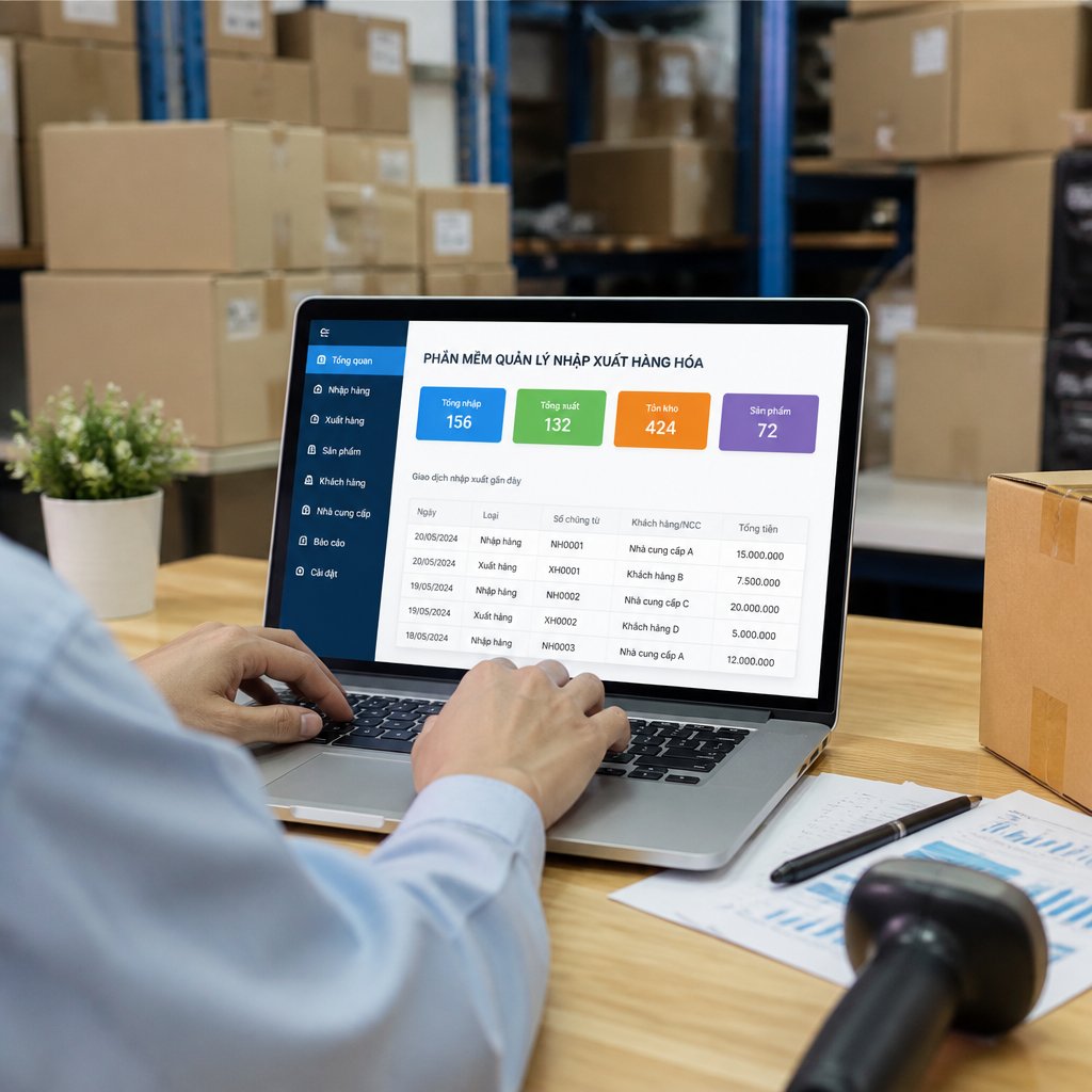 Top lựa chọn phần mềm nhập xuất hàng hóa miễn phí đáng tham khảo hiện nay