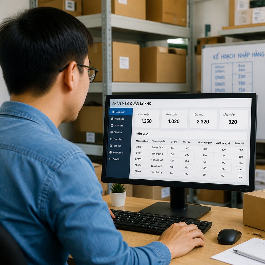 Top lựa chọn phần mềm nhập xuất tồn kho miễn phí đáng tham khảo hiện nay
