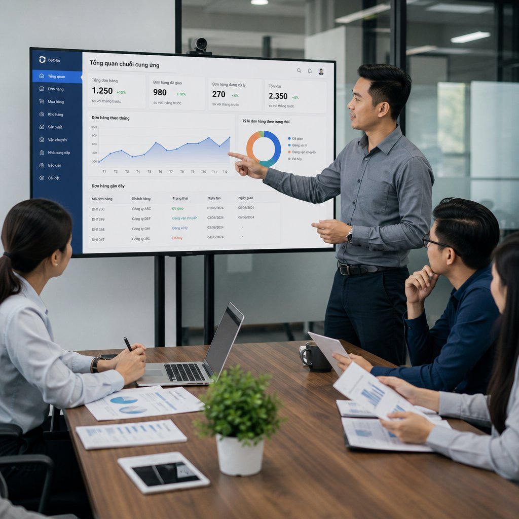 Phần mềm quản lý chuỗi cung ứng cho doanh nghiệp: Tính năng cần có và tiêu chí lựa chọn