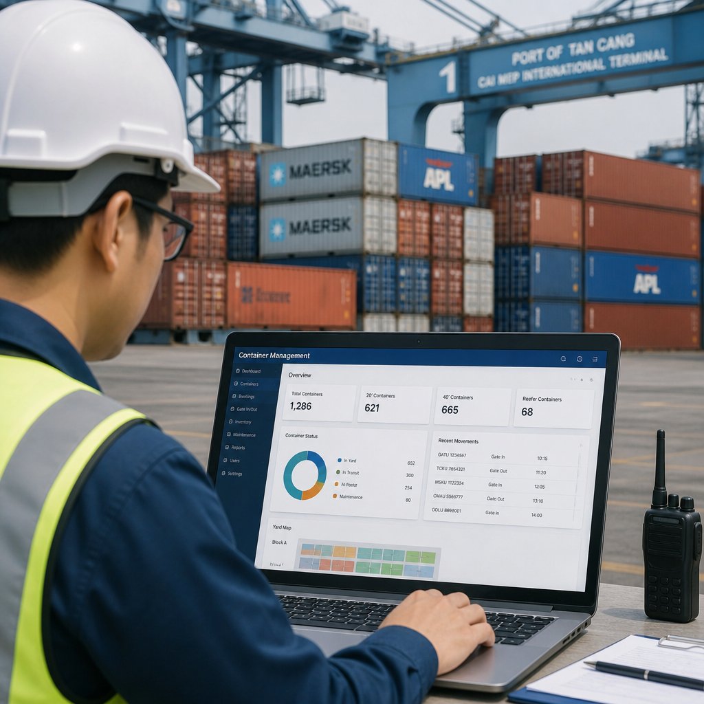 Lựa chọn phần mềm quản lý container phù hợp: Tính năng, lợi ích và kinh nghiệm triển khai