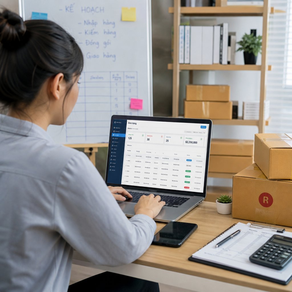 Phần mềm quản lý đơn hàng miễn phí: Tiêu chí lựa chọn để quản lý hiệu quả