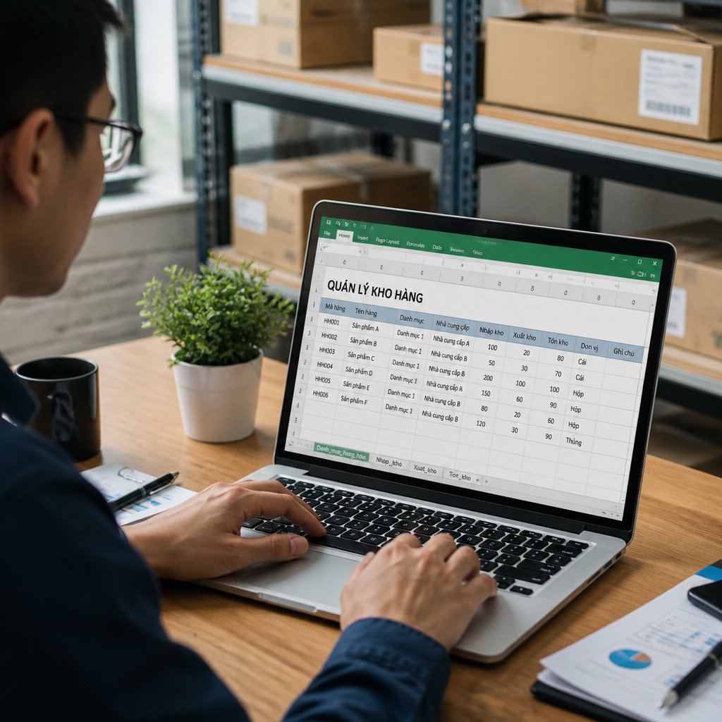 Phần mềm quản lý kho hàng bằng excel miễn phí: Giải pháp nào phù hợp cho cá nhân và doanh nghiệp?