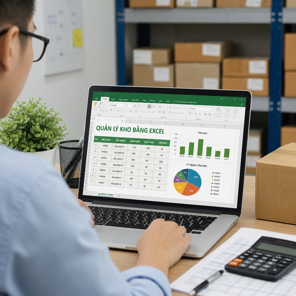 Top lựa chọn phần mềm quản lý kho miễn phí bằng excel đáng tham khảo hiện nay
