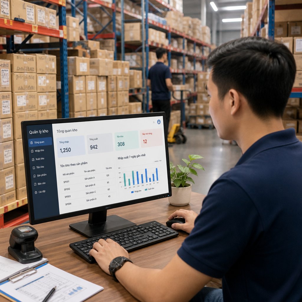 Phần mềm quản lý kho offline cho doanh nghiệp: Tính năng cần có và tiêu chí lựa chọn
