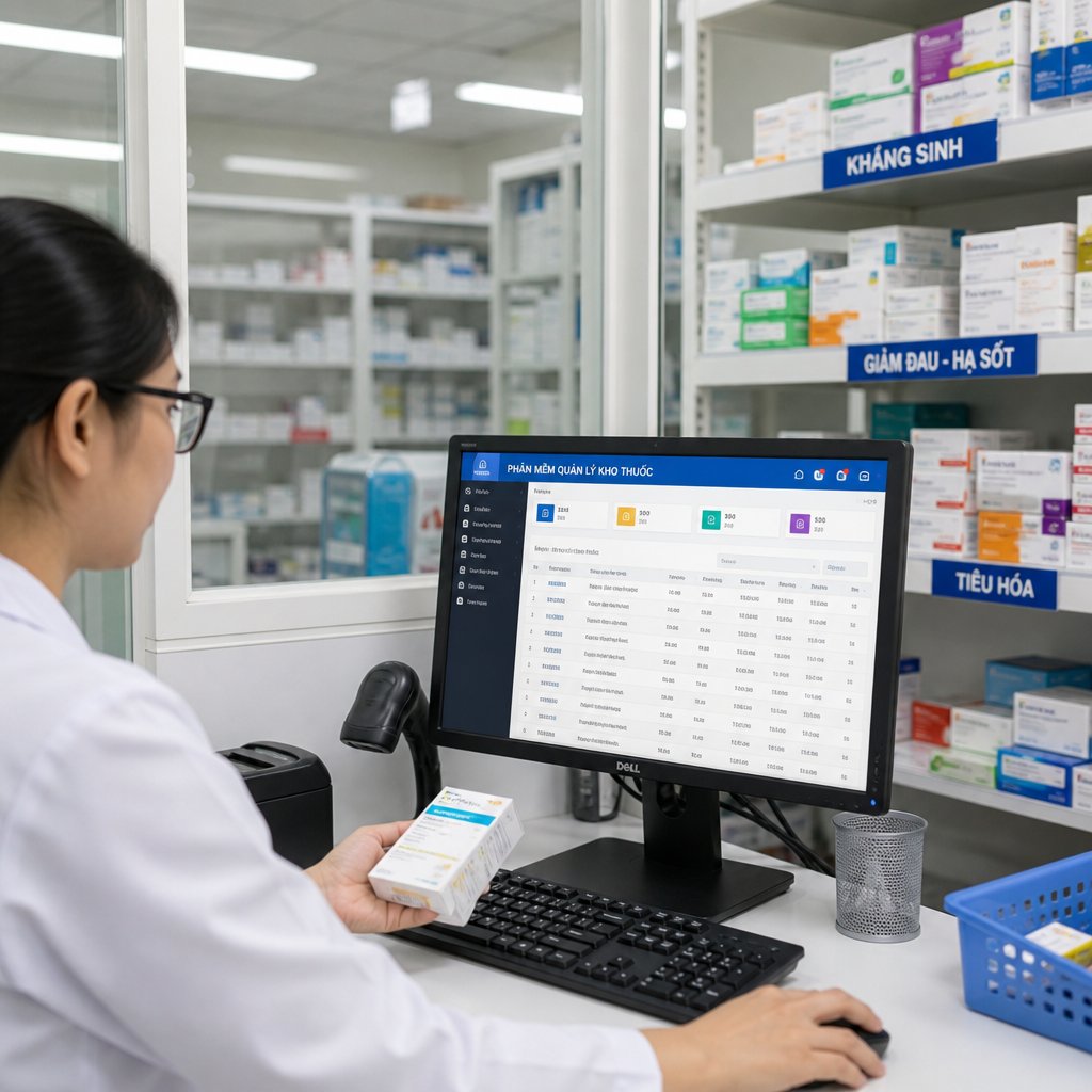 Lựa chọn phần mềm quản lý kho thuốc phù hợp: Tính năng, lợi ích và kinh nghiệm triển khai